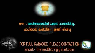 Sakrari Thannile Thiruvosthi   സക്രാരി തന്നിലെ തിരുവോസ്തി Song with Sync  Lyrics by TheNest