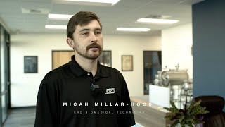 ERD Biomedical Technician Profile | Micah Millar-Hood
