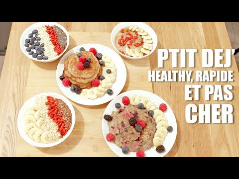 PETIT DÉJEUNER ENCAS RAPIDE, FACILE, HEALTHY ET PAS CHER ! (feat ...