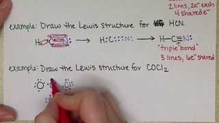 Chem121 How to Draw Covalent Compounds (5.5 and 5.6)