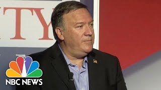 CIA Director Mike Pompeo Shares The View Of America's Security From Langley (Full) | NBC News