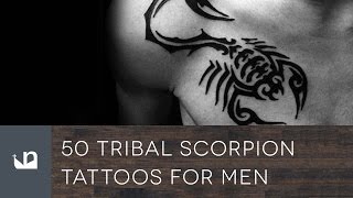 50 Tribal Scorpion Tattoos For Men