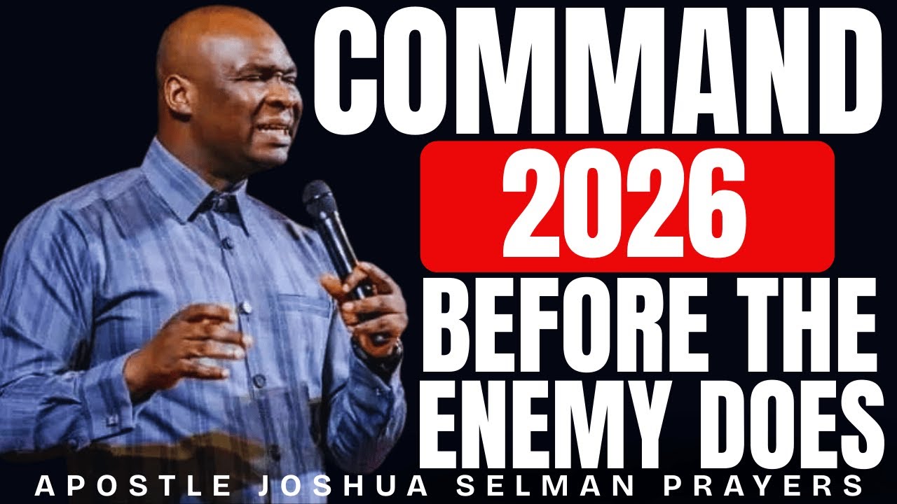 Powerful Morning Prayer To Command The New Year 2026 Apostle Joshua