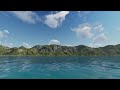 daytime mountain lake background – 1hr loop 4k 60fps