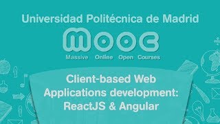 MOOC ReactJS & Angular - Module 6 - 2. React Components and data flow