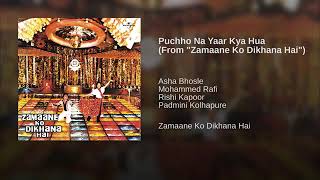 Asha Bhosle, Mohammed Rafi, Padmini Kolhapure, Rishi Kapoor - Puchho Na Yaar Kya Hua