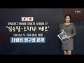 외교적 협의 카드 내민 일본 정부... 한일청구권협정 3조 란 ytn