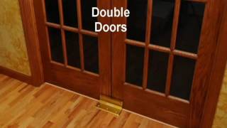 Door Barricade NIGHTLOCK , Home Security Door Brace