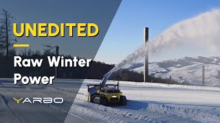 Yarbo Snow Blower: Over 3 Minutes of Unedited Winter Power