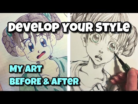 ❤How to Develop Your Own Drawing Style ❤ My Art Before and After ❤ ❤How to Develop Your Own Drawing Style ❤ My Art Before and After ❤