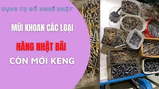 Mũi khoan Nhật bãi các loại | Hàng bãi Nhật | Ông Bụt Review