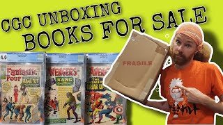 CGC Unboxing Silver Age Keys - All Books are for Sale