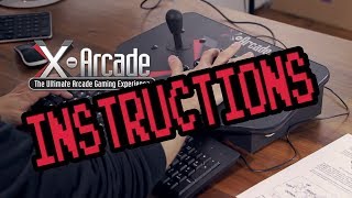 X-Arcade Joystick Programming Guide and Instructions