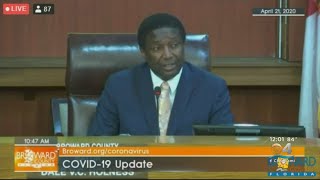 Broward Commission Discussing Slow Re-Opening Phases