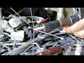 China 1 cylinder engine new nozzle install / Peter engine new injector prashor setting