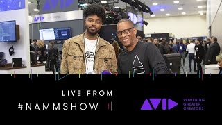 #AVID #NAMMSHOW LIVE ⏩ Let's chat with Bernard \