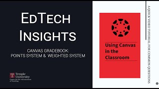Cnavas: Points or Weighted Grade System