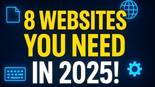 8 FREE Websites You’ll Wish You Discovered Earlier! (Game-Changing Tools for 2025
