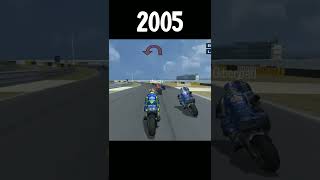 The Evolution of MotoGP games (1987-2022)! #shorts #shortvideo #viral