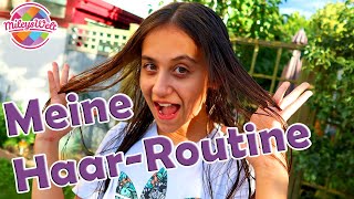 MEINE WÖCHENTLICHE HAAR-ROUTINE 👩👩🏼  MEGA SCHNELLES HARRE WACHSEN | Mileys Welt