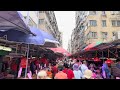 hongkongfood/ walking tour in Canton Road/ Mong kok