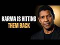 Karma is hitting them back #inspirationalspeech #motivation #karma