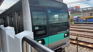 E233系2000番台マト11編成各駅停車代々木上原行き金町駅発車