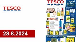 Tesco leták 28.8.2024 - akční leták