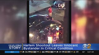 NYPD: Innocent Bystander Hurt In Harlem Shootout