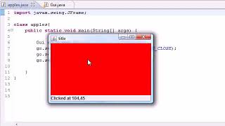 Java#76 MouseMotionListener interface