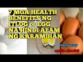 Mga BENEFITS ng Itlog (EGG) na maaari nating makuha.