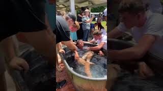 DEMONS 👿 👿 MANIFEST during water baptism!! - REACTION #jesus #bible #demons #christianity