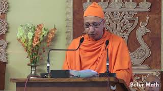 Benediction of Srimat Swami Smaranananda ji on Devotees Convention 2018 (Day 1)