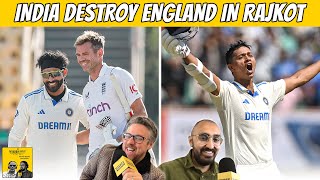 Bazball's worst defeat? India HAMMER England by 434 runs in Rajkot | Wisden Cricket Podcast #INDvENG
