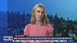 One woman dead after shooting in Leschi neighborhood