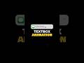 How to get this popular Message Text Box Animation! 📱