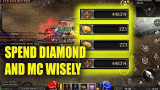 SPEND DIAMONDS AND MU COINS WISELY - MU MONARCH