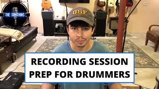 How To Prep For A Recording Session (As A Drummer)