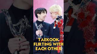 Taekook Flirting Moments #btsshorts  #taekookshorts #taekookbollywoodsong