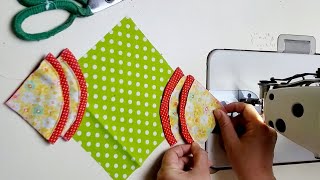 2 Ideas To Turn Leftover Fabric Into Useful Items The Kitchen | Sewing Tips and Tricks for beginners