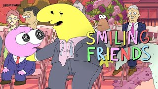 S2E4 PREVIEW: Charlie Drunk at Mr. Boss's Wedding | Smiling Friends | adult swim