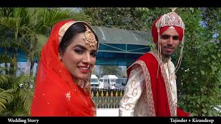 Jassi weda kiran wedding highlight