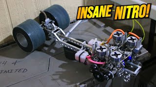 Micro Mini Tabletop Tractor Pulling on NITRO!