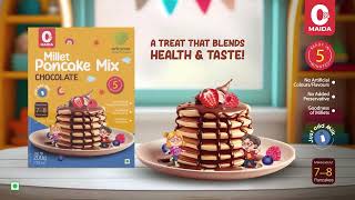 Arbanox Pancake Mixes | Multi Millet Pancake Mix | Multi Millet Breakfast | Healthy Breakfast