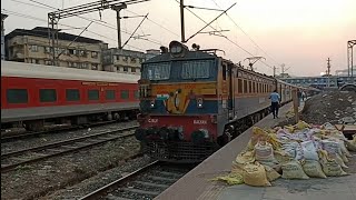 Thane to Panvel by train 50103 Diva  Ratnagiri Passenger train journey