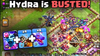 Hydra is INSANE!  But is it the new STRONGEST ATTACK? | Town Hall 17 Best Attacks