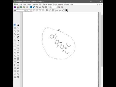 Chemdraw - Structure From Name And Export Image. *Turn On Captions ...