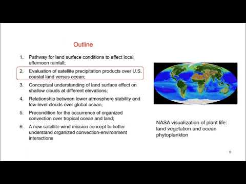 Dr. Xubin Zeng - [...] From Land Surface Effect To A New Satellite Wind ...