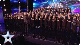 This Welsh 160-piece choir hits all the right notes | Audition Week 1 | Britain's Got Talent 2015