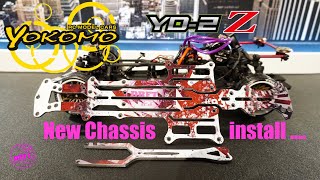 Yokomo YD-2Z -- New High Traction Chassis install .... on the Z